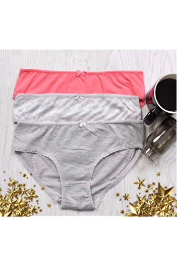 Koza Girl's Patterned 3-Piece Panties