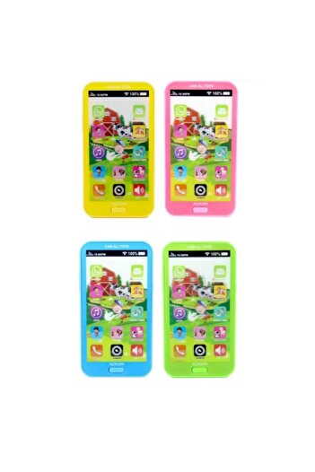 CANALI Can Ali Toys Whirley Dokunmatik Türkçe Sesli Oyuncak Akıllı Telefon (pilleri Ücretsiz Verilecektir )