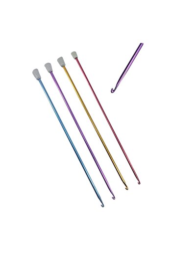 Sultan Colorful Tunisian Crochet Skewers 25 cm (1 Piece) No:2