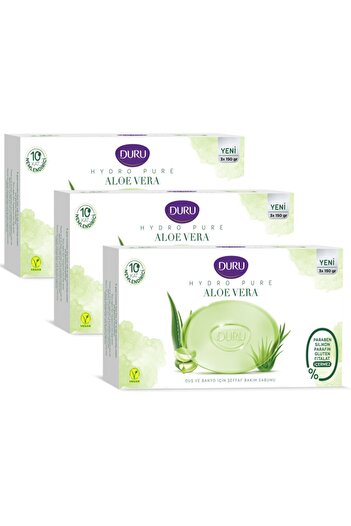 Duru Hydro Pure Aloevera 9 Adet Sabun 3x450 gr
