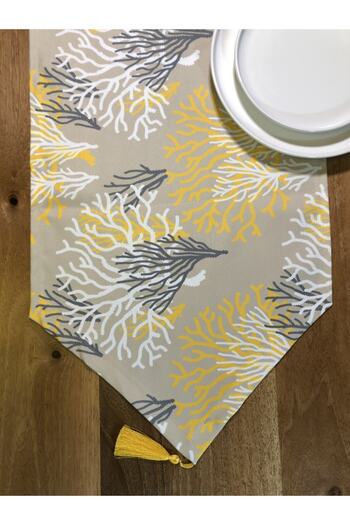 desen izmir Export Surplus, yellow Coral Beige Tb Runner