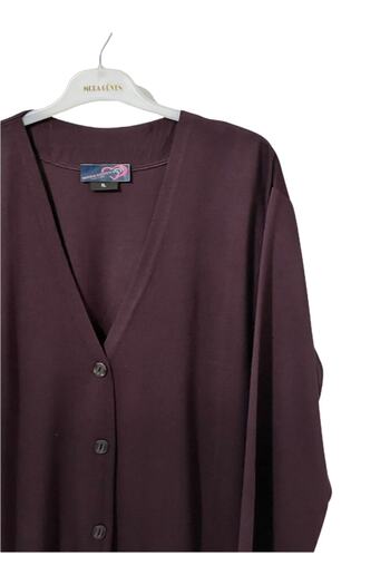 modagüven Mother's Cardigan Gloria Combed Cotton Tunic Size