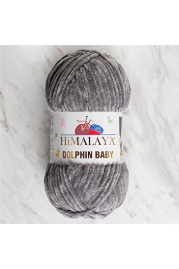 Himalaya Dolphin Baby 5-Piece Velvet Pack - 80369 Grey - 100g 120Mt