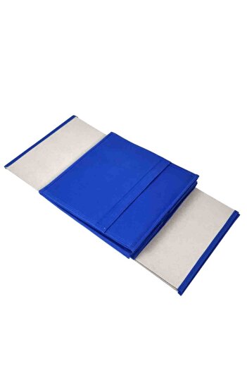 Binbirreyon 2 Çekmeceli Askılı Dolap Düzenleyici 2 Katlı 28x28x56cm Mavi