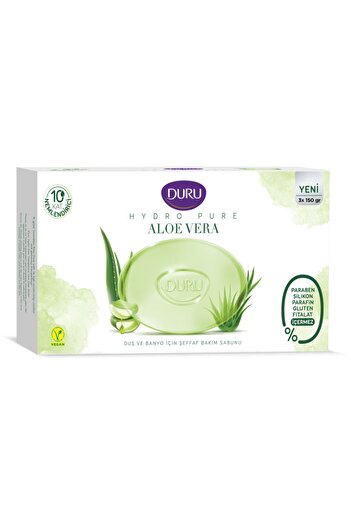 Duru Hydro Pure Aloevera 9 Adet Sabun 3x450 gr