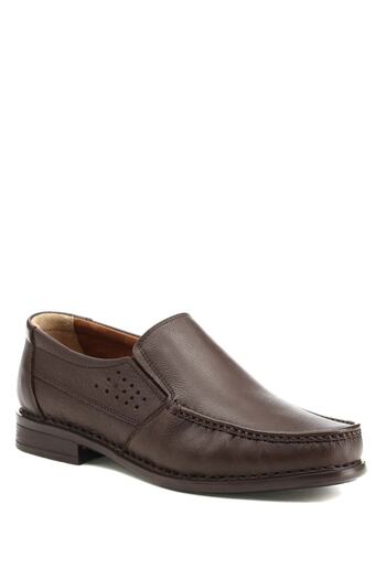 Polaris 5 Nokta Polaris108867m2fx 5 Point Genuine Leather Casual Shoes - Brown - 40