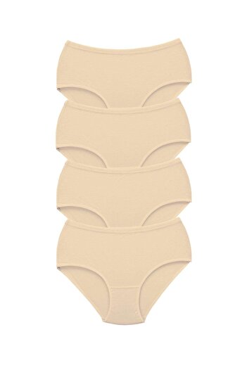 Tutku High Waist 4 Pieces Women's Panties - Bato and Thick Rubber Skin