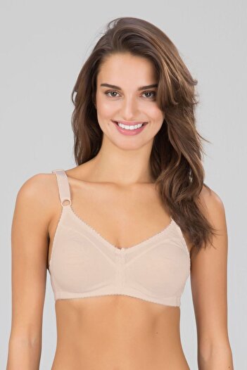 Kom Σουτιέν Carol Minimizer No Underwire Cotton Combed Bra - Νέο