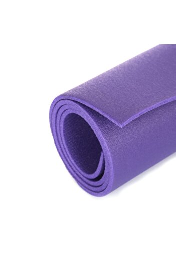 Buffer Orta Boy Mor Pilates Yoga Matı - Pilates Minderi - 140 X 50 Cm - Mat - Egzersiz Matı - Plates