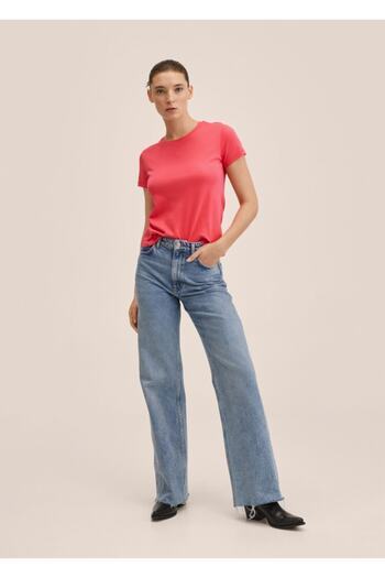 MANGO Woman Cotton Premium T-Shirt