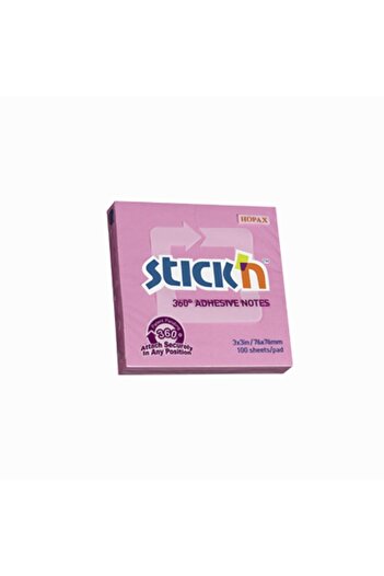 Gıpta Stickn ( 76*76 ) 360° Adhesive Pink 100 Sheets