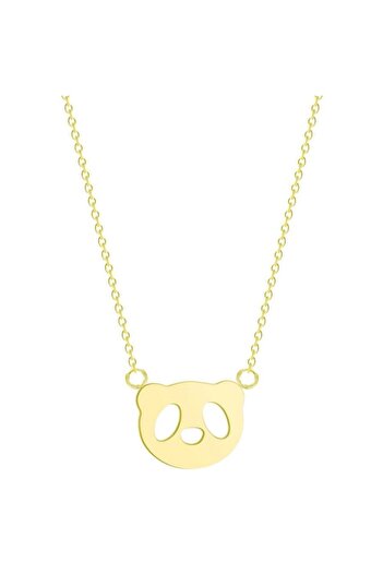 BERCHINE Minimal Panda Gümüş Kolye