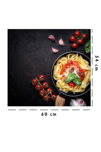 Tilki Dünyası Pasta Sticker with Tomato Sauce Behind the Kitchen Stove