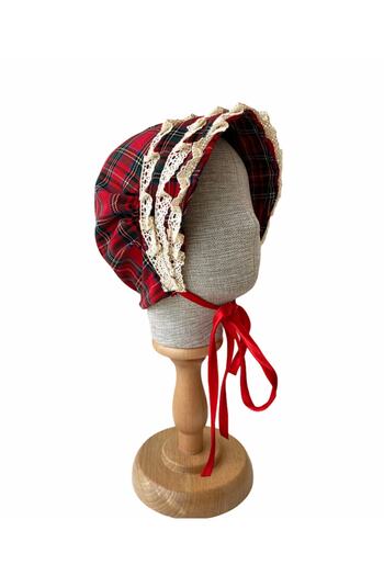 zühre balaban Lace Plaid Hat