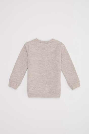 DeFacto Kız Bebek Regular Fit Tekli Sweatshirt