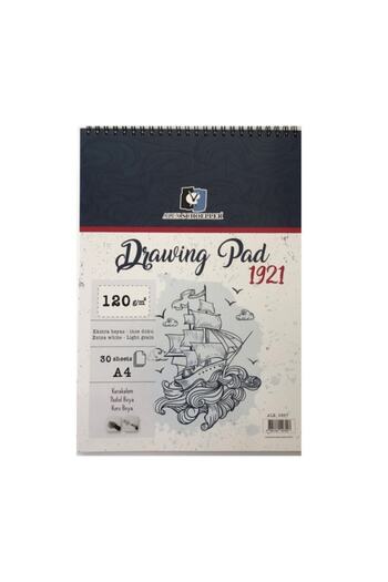 Pebeo Alex A4 120 Gram Spiral Drawing Pad 30 Pack Alex-0557