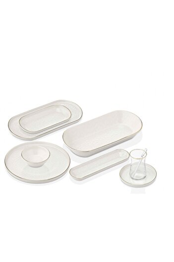 Taç Ornella Belluno 37 Piece Breakfast Set