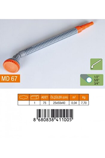 YDGR Md-67 Μακρύς Στραγγιστής Χεριού με Αγκώνα