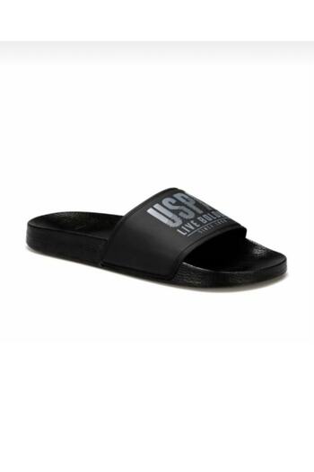 U.S. Polo Assn. Μαύρες ανδρικές παντόφλες Gusty 2fx