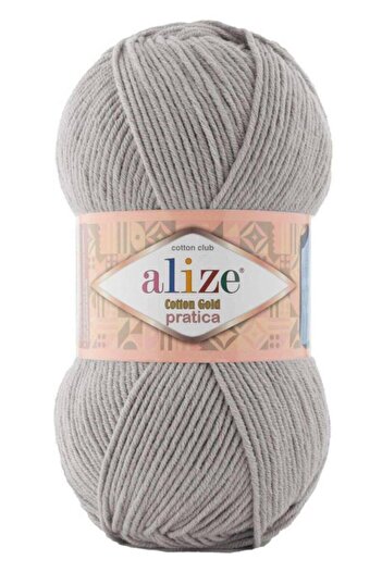 Alize خيط حياكة يدوي من القطن الذهبي براتيكا 5 عبوات 1