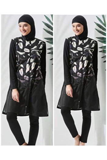 SEAMAY 1003 Black Hijab Swimsuit