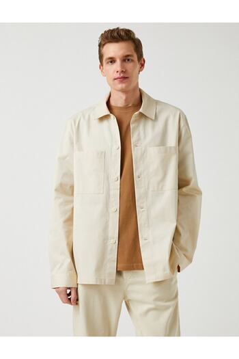 Koton Einfache Hemdjacke