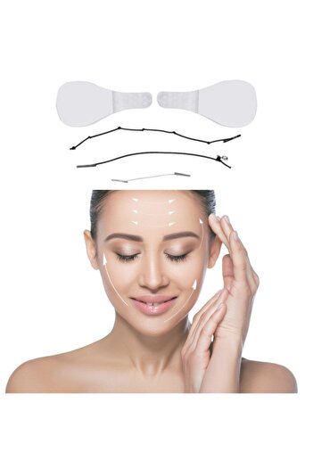 mirach Transparent String Lift Tapes - 80 Pieces for Face, Eyes, Neck and Crow's Feet