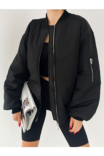 LUİS BUTİK Unisex Bomber Ceket