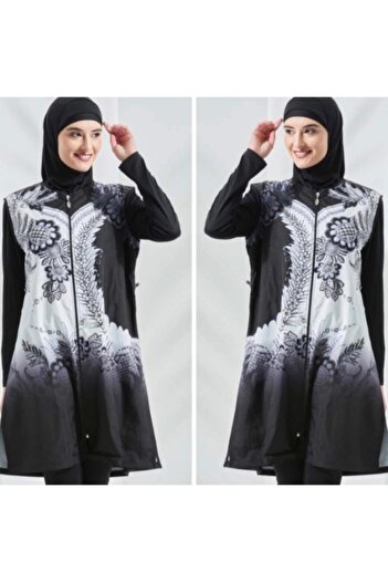SEAMAY 1001 Black Hijab Swimsuit