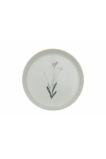 Porland Botanical Pattern 4 Pit Plate 19 Cm 04alm006425