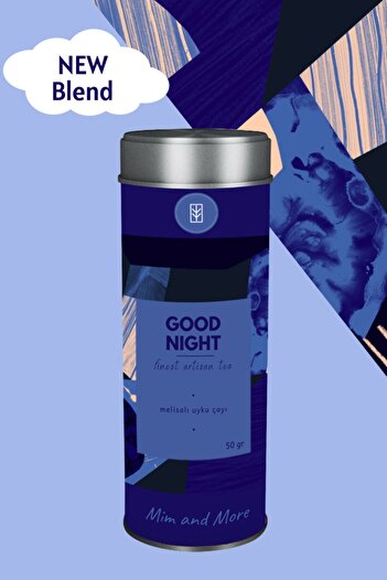 Mim and More Good Night Tea - Sleep Tea with Melissa, 50 g