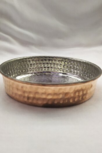 Batur Ticaret Mini Forged Copper Snack Bowl Breakfast Candle Holder Sahan