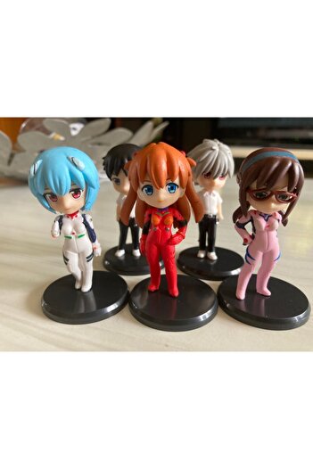 NEO FIGURE Neon Genesis Evangelion Asuka Langley Figür Anime 6 Cm