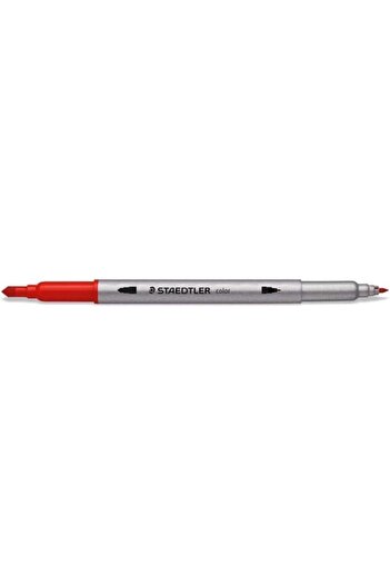 Staedtler 3200 Tb36 Double Ended Felt Tip Pen 3.0 / 0.5-0.8 mm 36Pcs