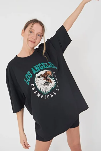 Machetta Τυπωμένο μπλουζάκι La Oversize Unisex
