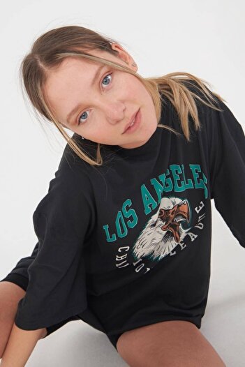Machetta Τυπωμένο μπλουζάκι La Oversize Unisex