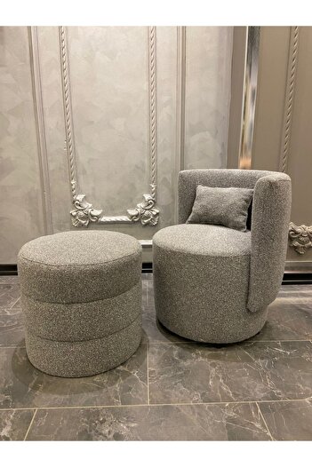 hoom concept Relax Teddy Berjer + Puf Takımı