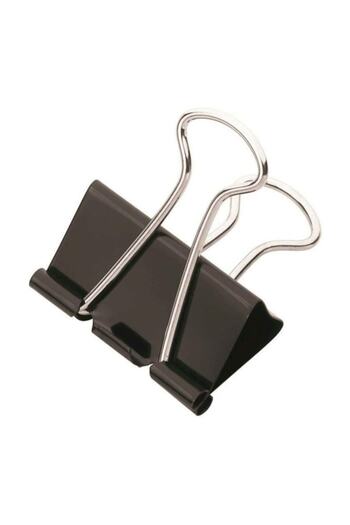 Rubenis 51 mm.Double Clip Clamp - Metal (12 PCS)
