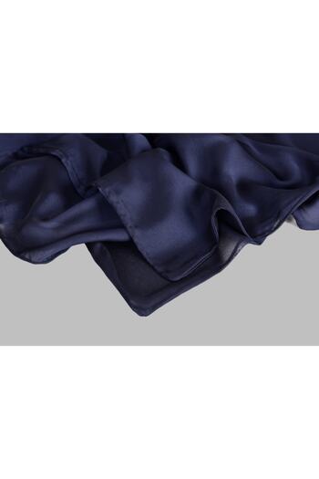 ARMANDA Double Layer Janjan Evening Dress Shawl - Navy Blue