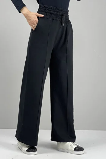 CNG MODA Hijab High Waist Cropped Spanish Leg Sweatpants