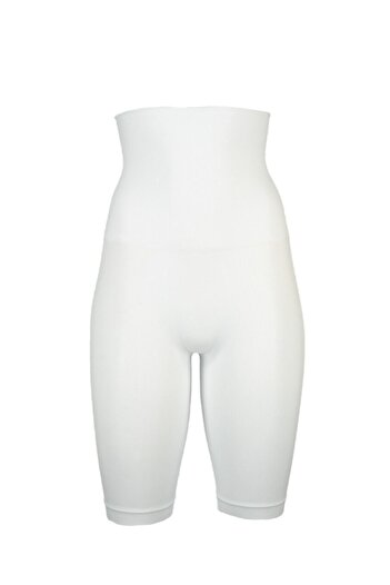 NBB Women's White Long Belly Corset 2460