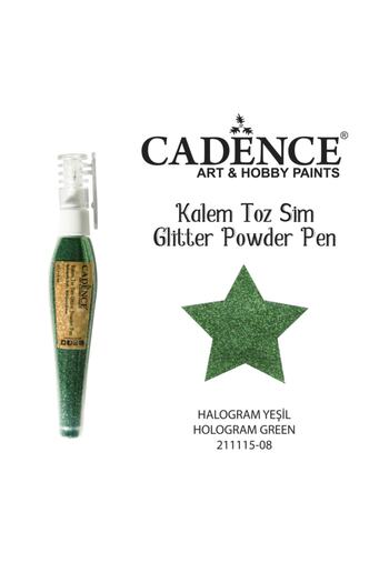 Cadence Pencil Powder Glitter - Halogram Green