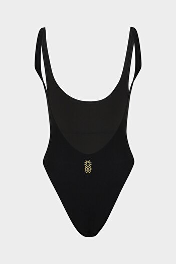 Açelya Okcu Beach Please!Slogan Push Up Swimsuit
