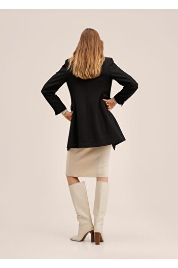 MANGO Woman Fitted Double Breasted Coat