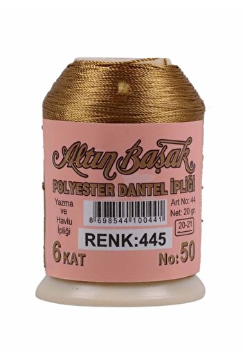 Altınbaşak Πολυεστερική και δαντέλα νήμα 20 gr No:50 6 στρώσεις