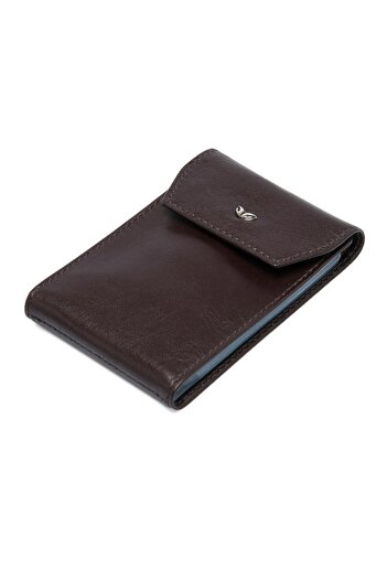 Tergan Καφέ Δερμάτινη θήκη κάρτας Unisex 01193b07