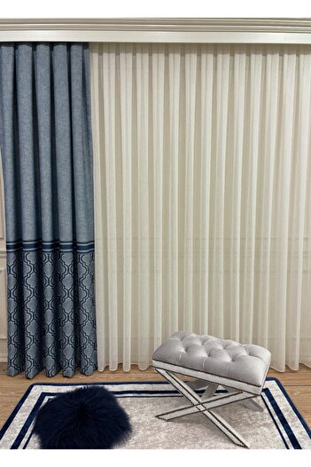 Brillant Blackout Darkening Backdrop Printed Damask Pattern 1/2,50 Pleat Background Curtain