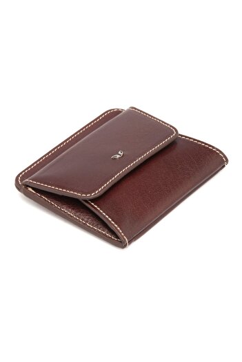 Tergan Tan Leather Unisex Card Holder 01581a99