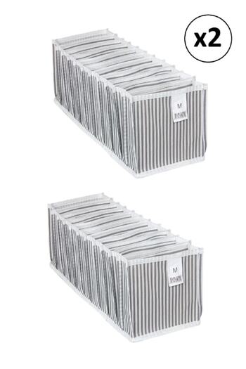 FORSACE Accordion Organizer Drawer Organizer Medium 2 Pieces
