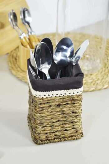 Ünsal Showroom Wicker Spoon Holder Basket Sfb8